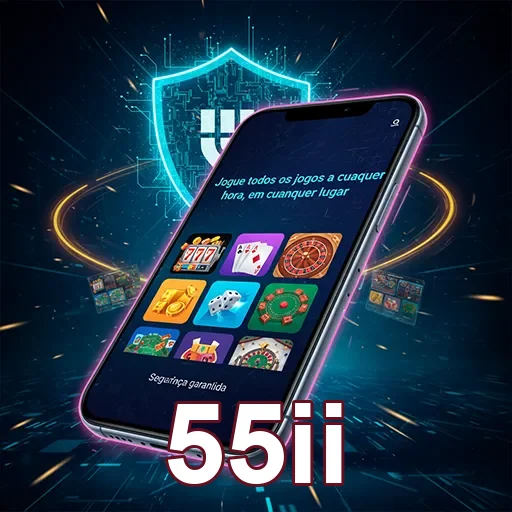 Usuário acessando app com login rápido no celular