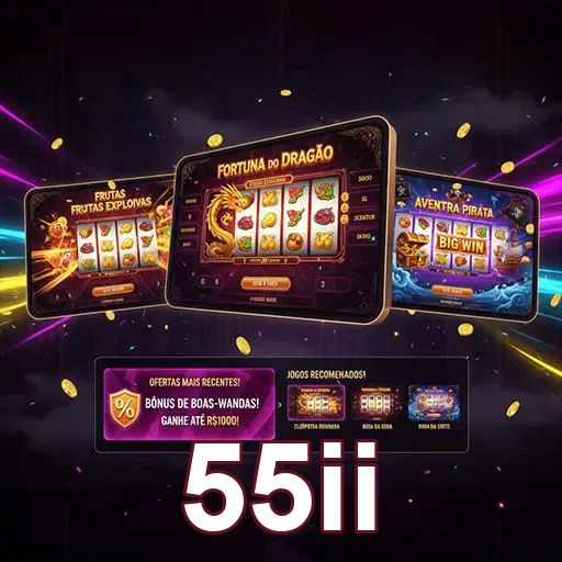 Imagem de frutas coloridas representando a fortuna na aventura do site 55ii.
