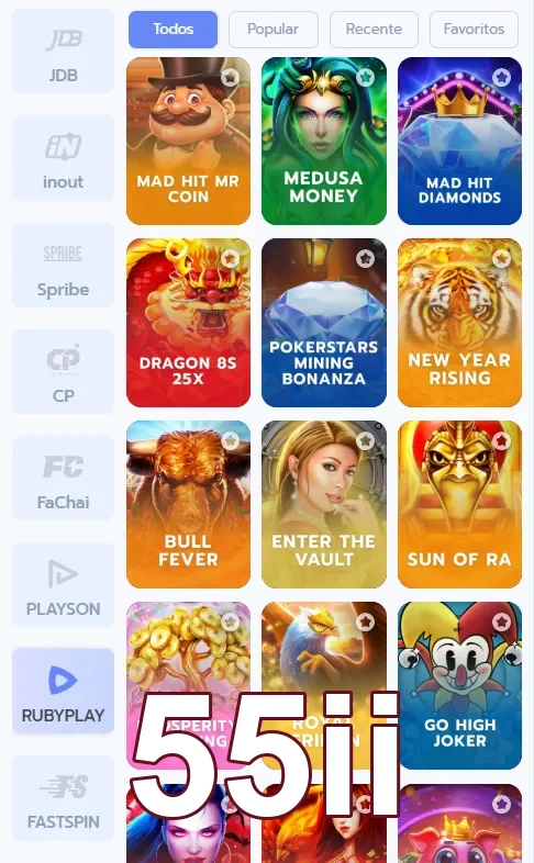 Imagem dos serviços VIP da plataforma 55ii, destacando exclusividades e benefícios aos usuários.